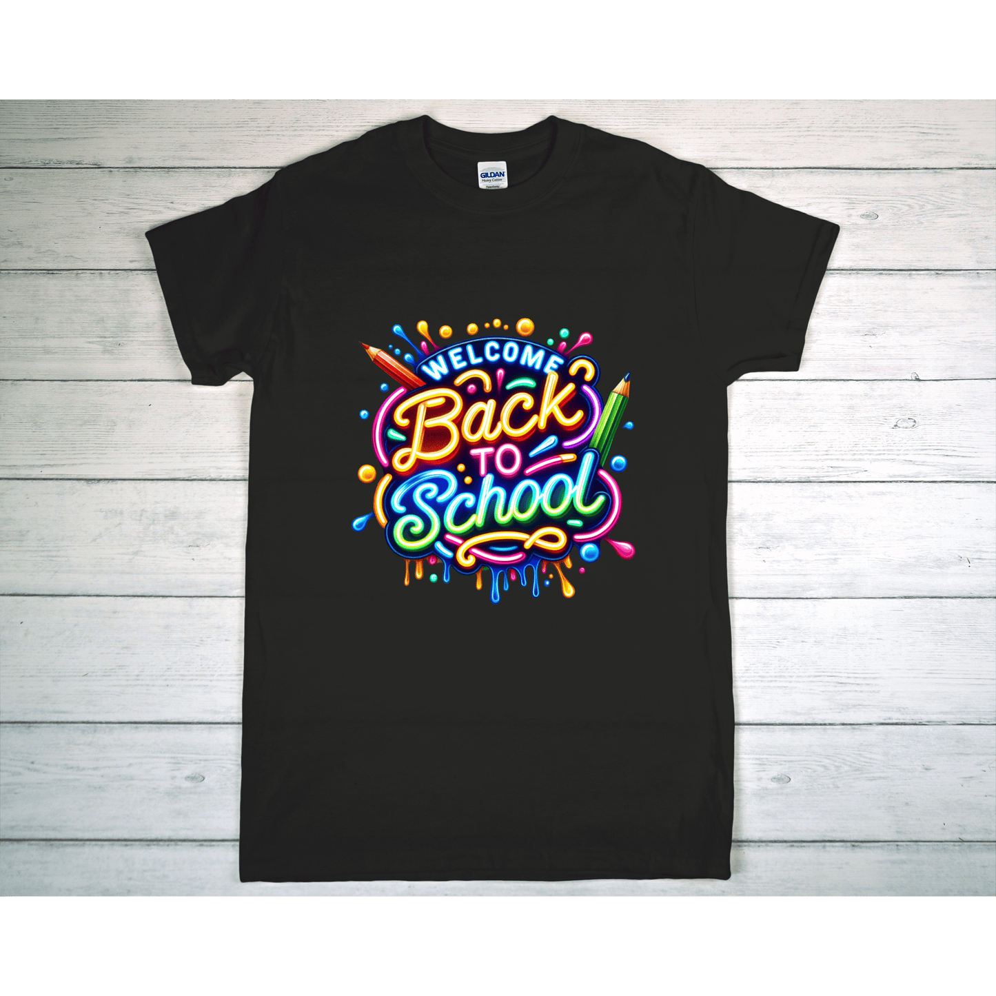 Welcome Back To School Neon Vibes