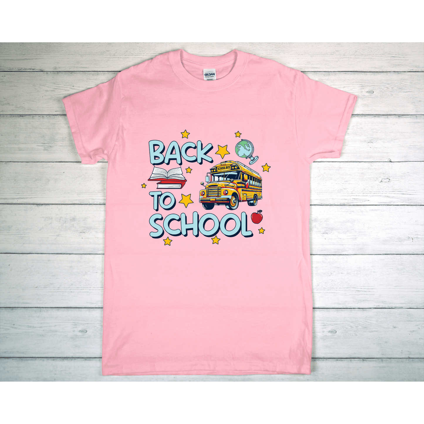 Welcome Back To School Bus & Stars