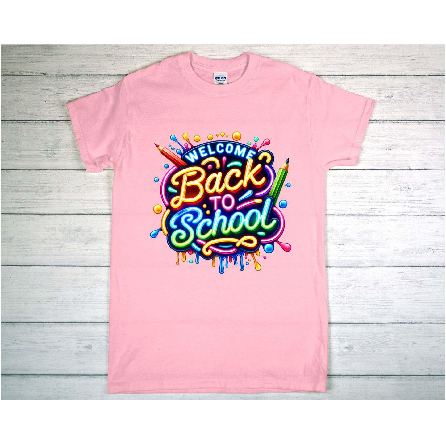 Welcome Back To School Neon Vibes