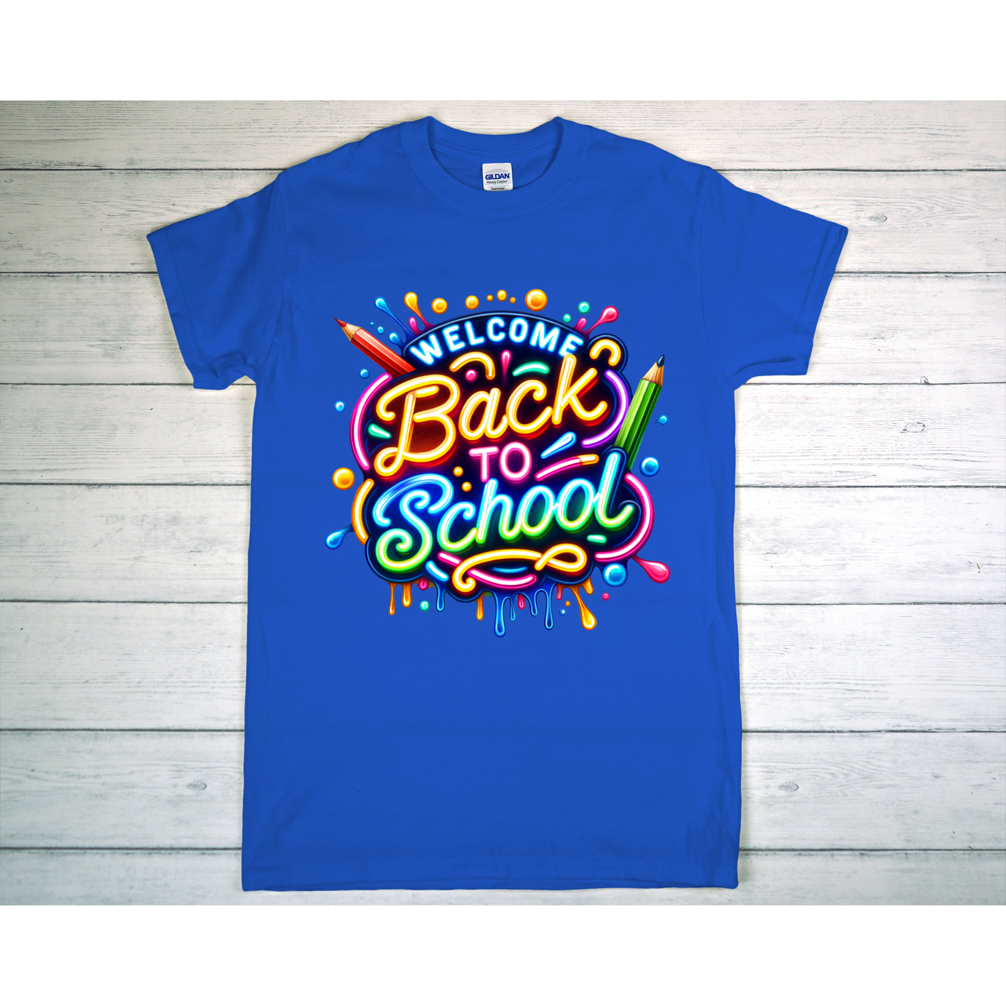 Welcome Back To School Neon Vibes